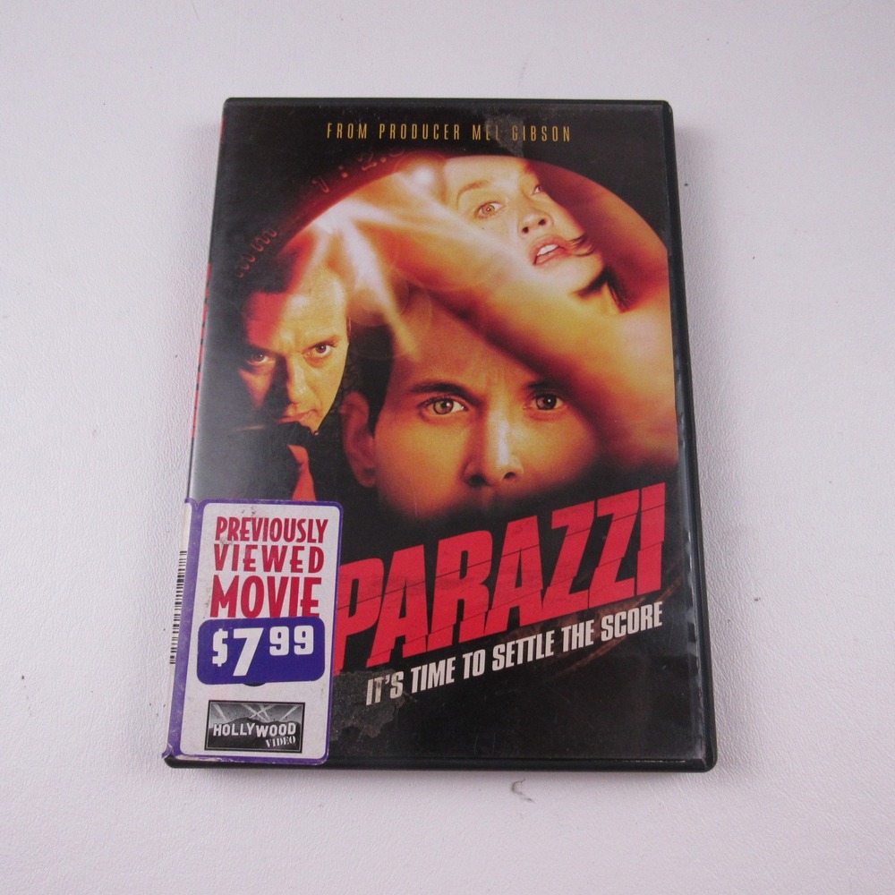 Paparazzi DVD 2004 Cole‎ Hauser Robin Tunney Mel Gibson Action Film